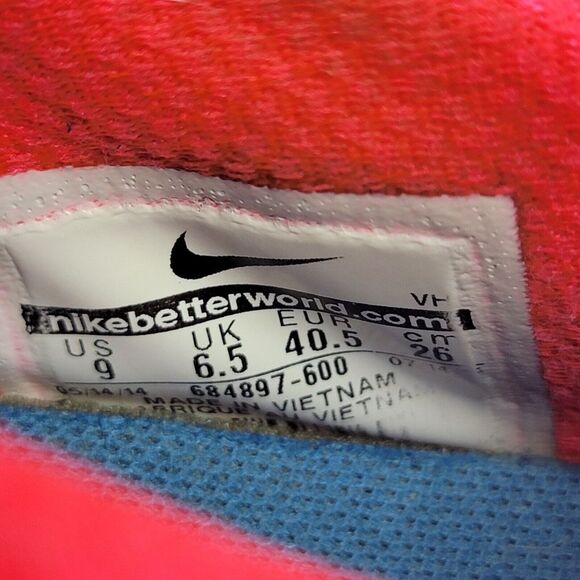 Nike Womens Running Shoes Size 9 Pink Studio Trainer 2 Socklined Cross Training - Picture 7 of 8